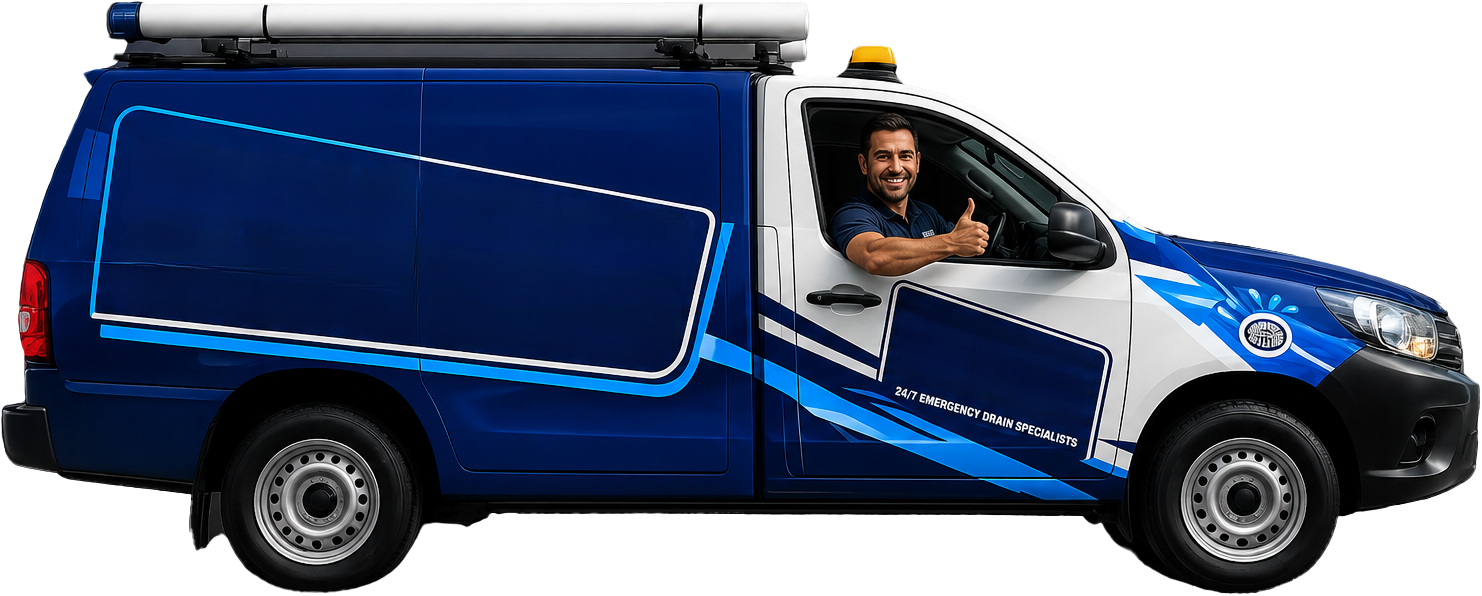 Burwood Blocked Drains service van